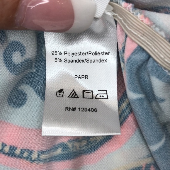 VENUS Embellished Print Top - Picture 11 of 11